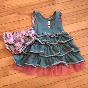 Matilda Jane "Little Sprite" Dress 12-18 Months